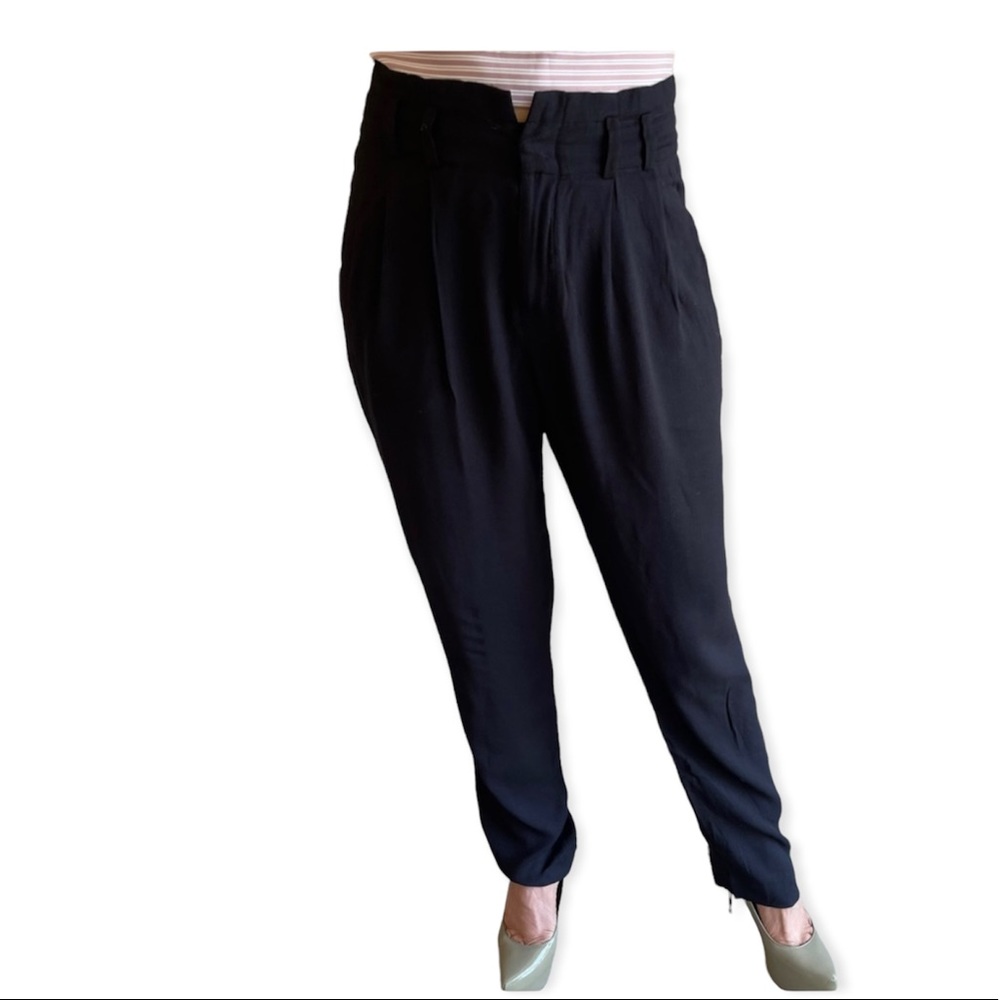 A.L.C. Tapered‎ Paperbag Trousers